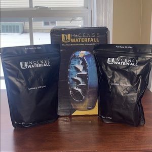 BNIB Incense Waterfall w/h 200 cones